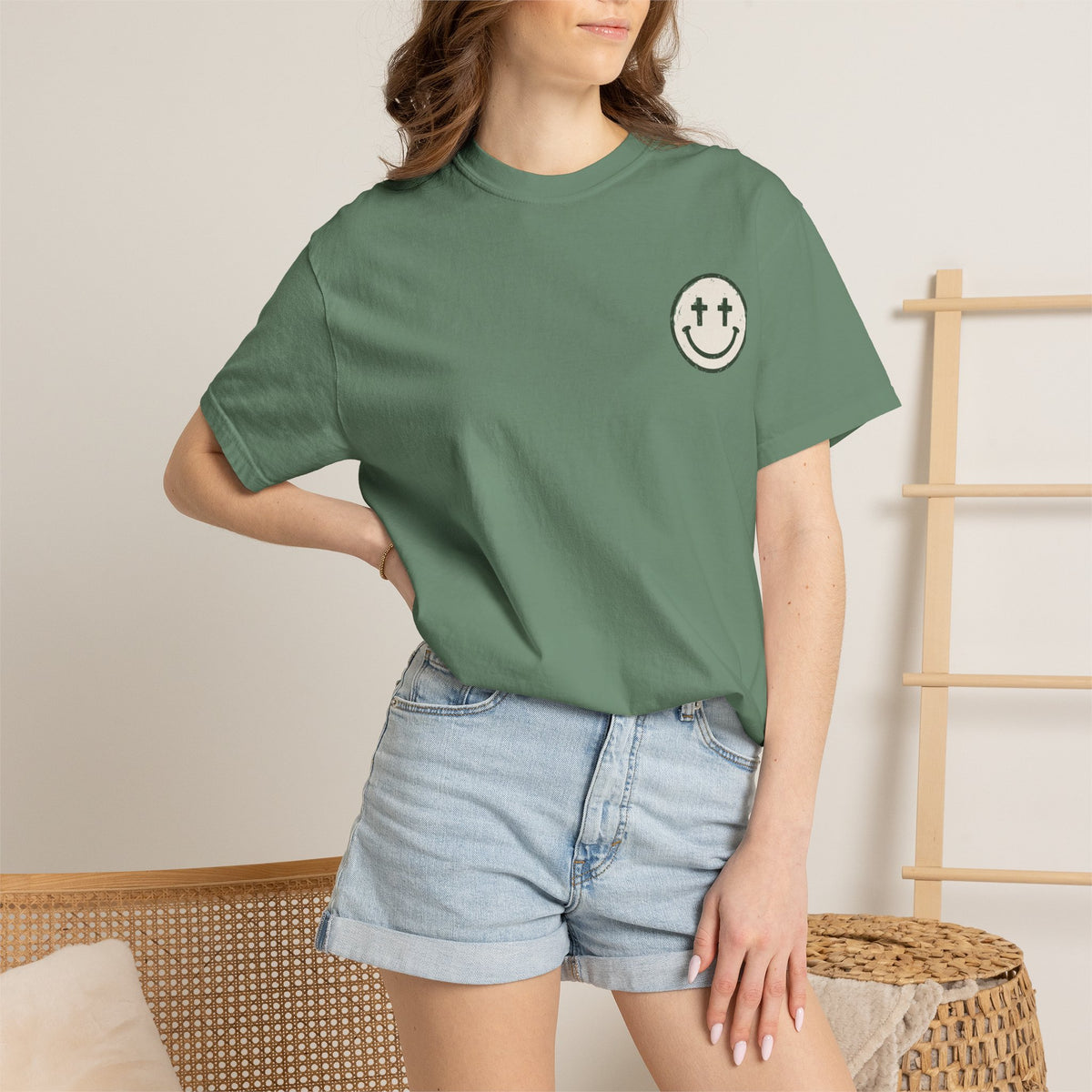 The Running on Grace Graphic Tee – Green