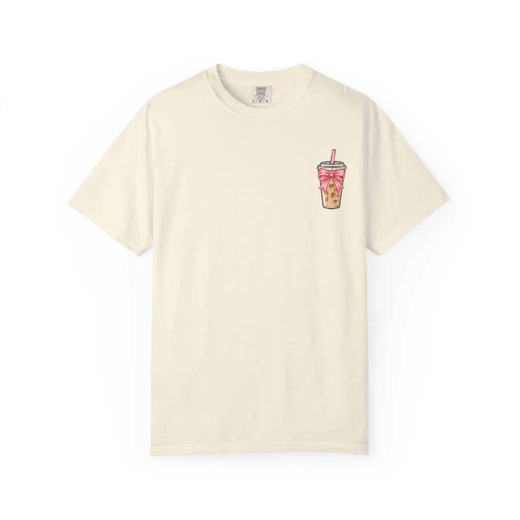 The Coffee + Jesus + A Little Bit of Chaos Graphic Tee – Ivory