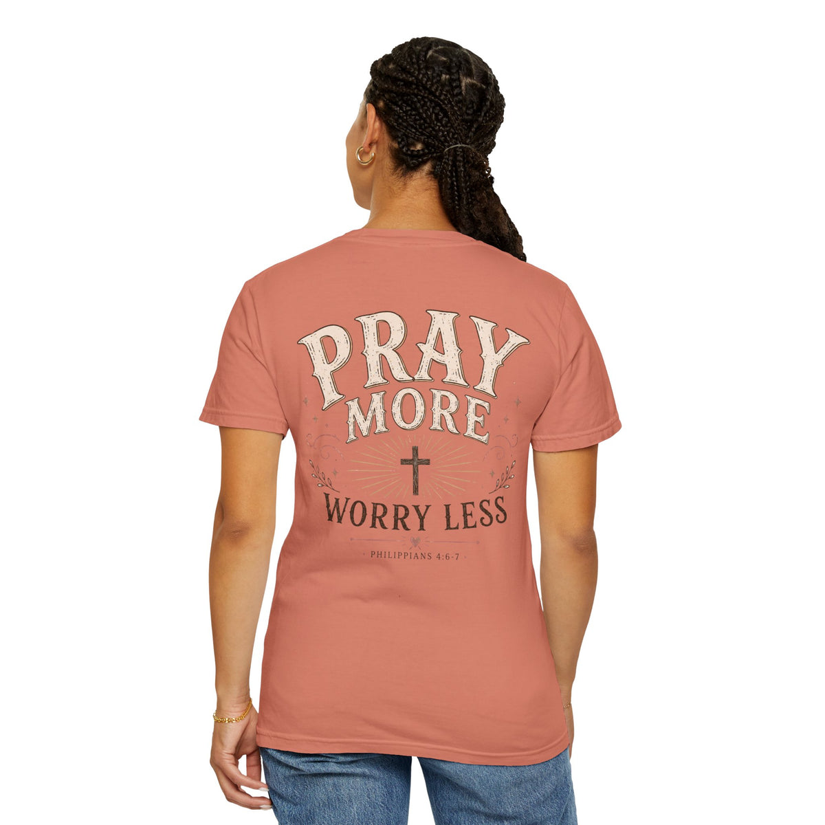 Pray More Worry Less Tee