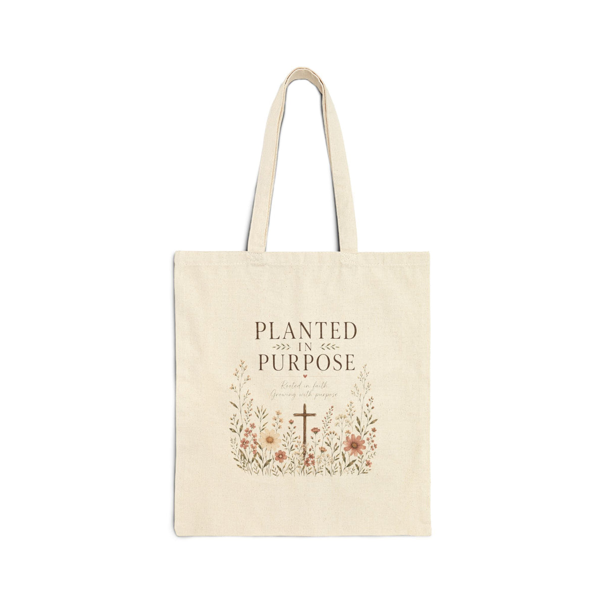 The Planted in Purpose Everyday Tote Bag