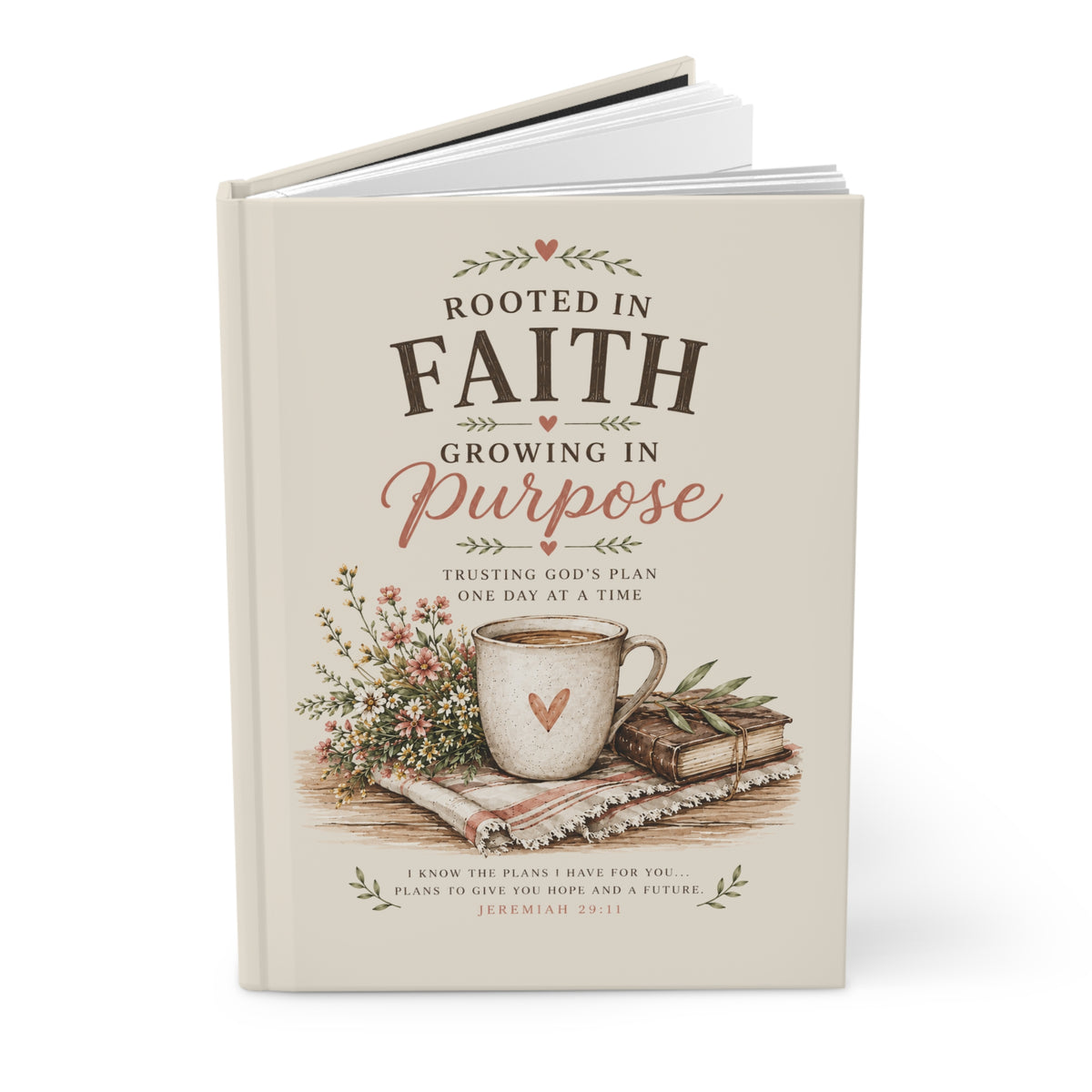The Planted in Purpose Hardcover Journal