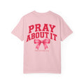 The Pray About It Graphic Tee – Pink