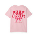 The Pray About It Graphic Tee – Pink