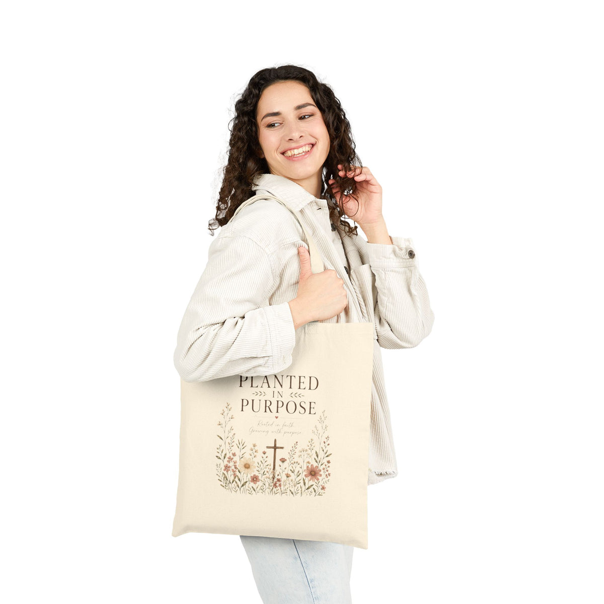 The Planted in Purpose Everyday Tote Bag