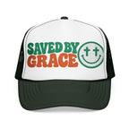 Saved by Grace Foam Trucker Hat