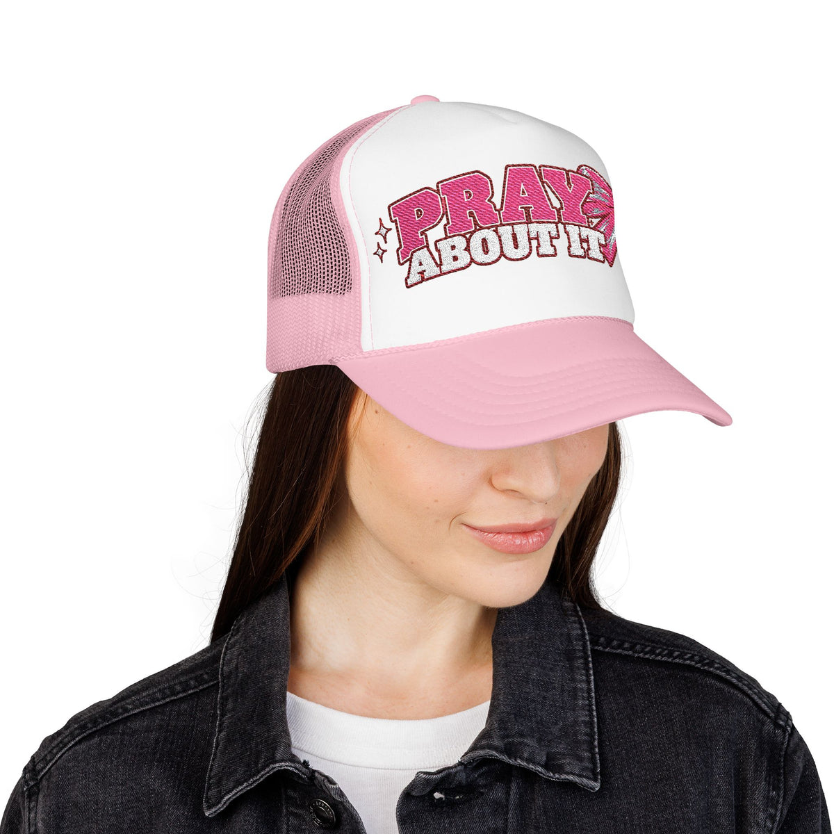 Pray About It Foam Trucker Hat