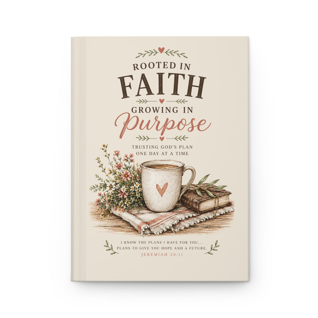 The Planted in Purpose Hardcover Journal