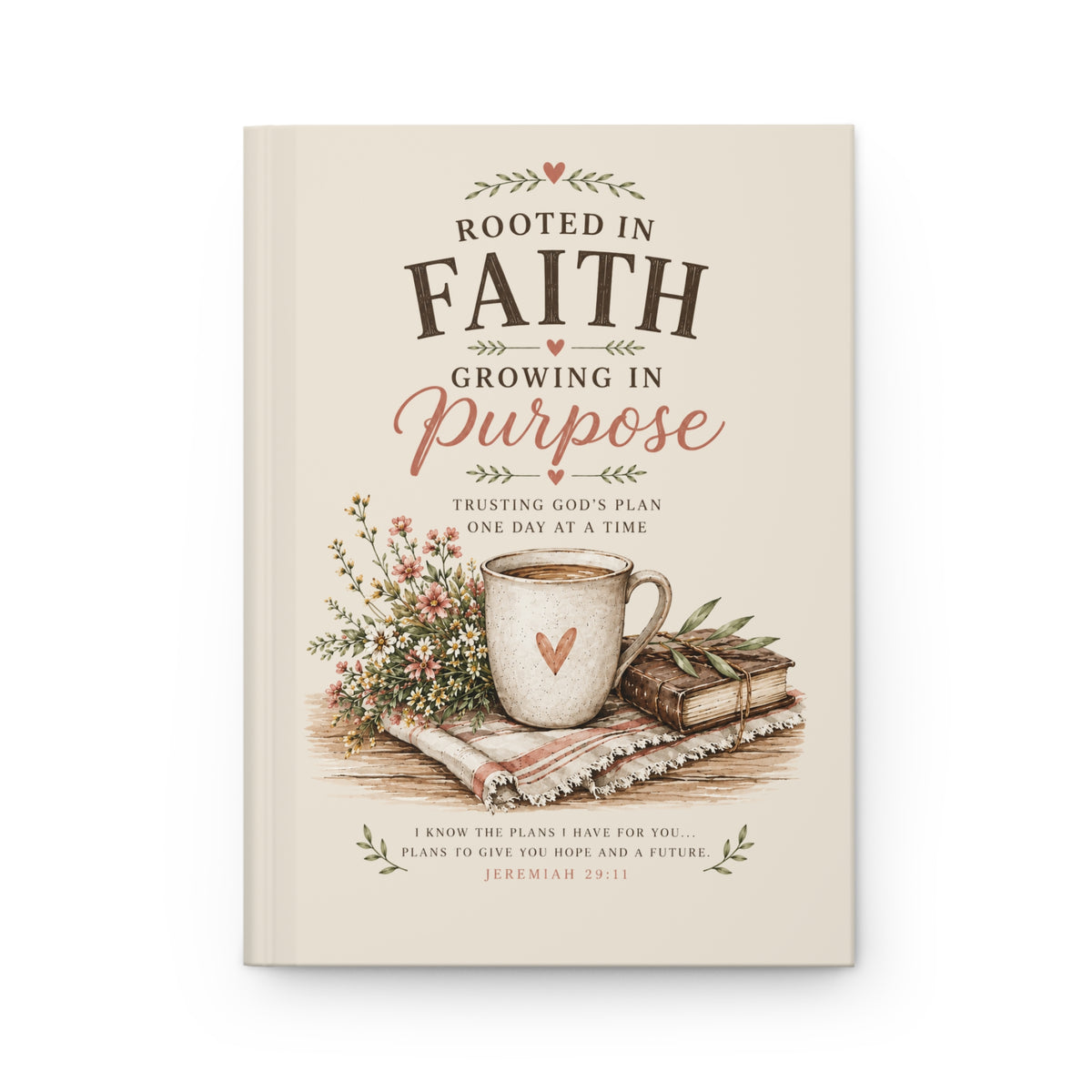 The Planted in Purpose Hardcover Journal