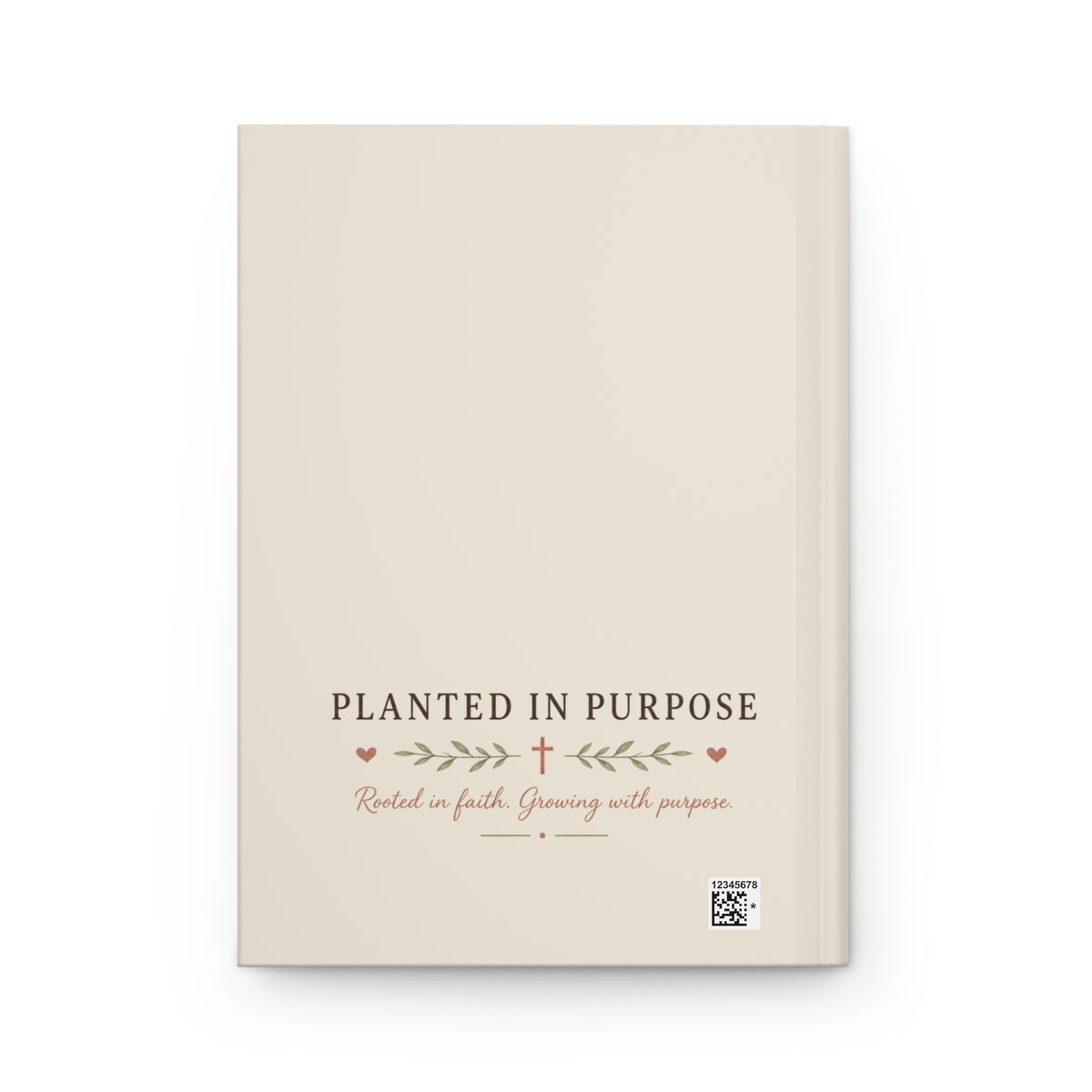 The Planted in Purpose Hardcover Journal