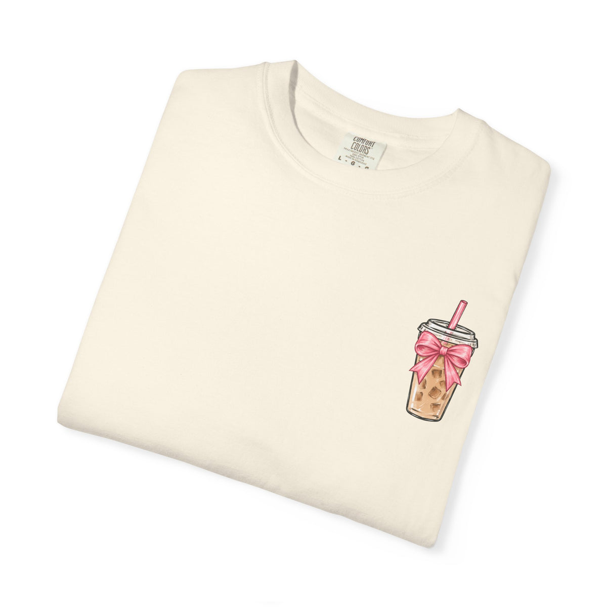 The Coffee + Jesus + A Little Bit of Chaos Graphic Tee – Ivory