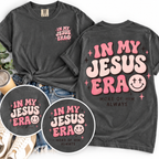 The In My Jesus Era Graphic Tee – Gray