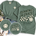 The Running on Grace Graphic Tee – Green